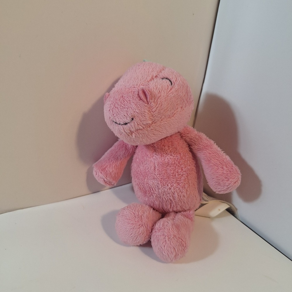 Carters Baby‎ Hot Pink Dinosaur Plush Stuffed Animal Toy 8" 2014